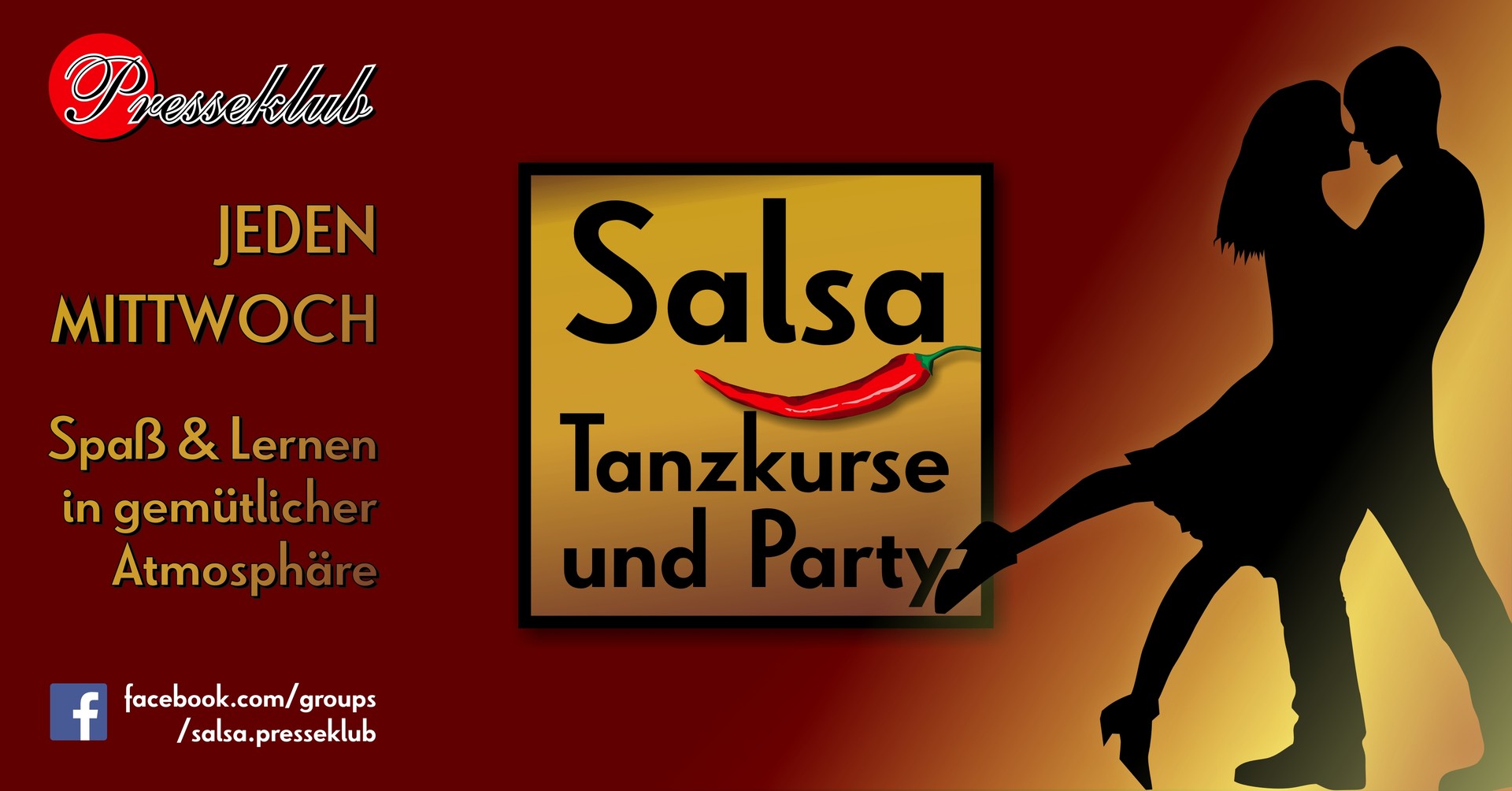 Salsa Tanzkurs - 4. Stunde mit anschließender Party